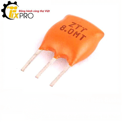 Thạch anh 3 chân 8Mhz loại cắm Thạch anh 3 chân 8Mhz loại cắm