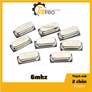 Thạch anh 2 chân 6mhz SMD Thạch anh 2 chân 6mhz SMD