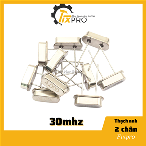 Thạch anh 30Mhz 2 chân cắm Thạch anh 30Mhz 2 chân cắm